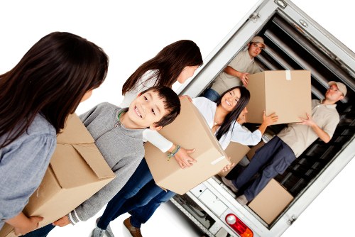House removalists helping with a local move in Edgware