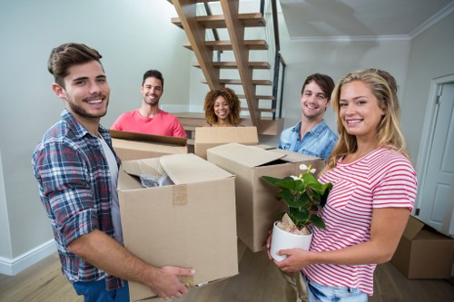 Same day removals support for a local move in Edgware