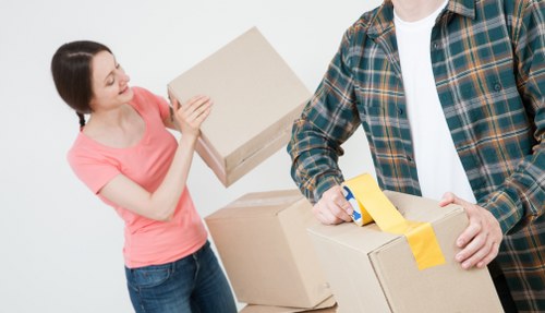 Local removal team planning a house move in Edgware