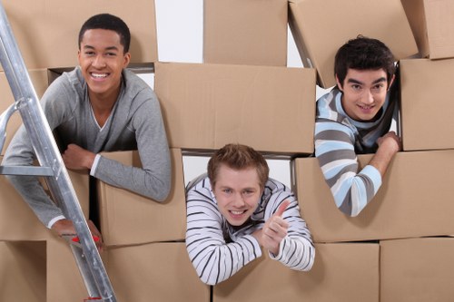 Man with van helping with a local move in Edgware