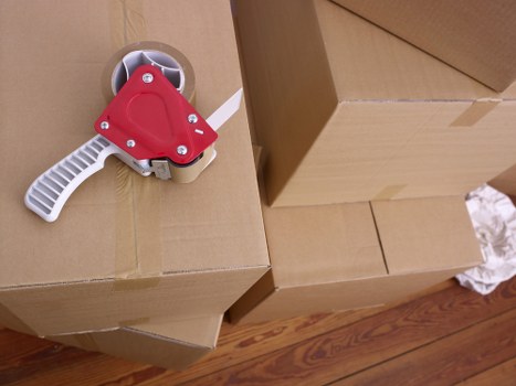 Organised packing for a flat, house, or office move in Edgware