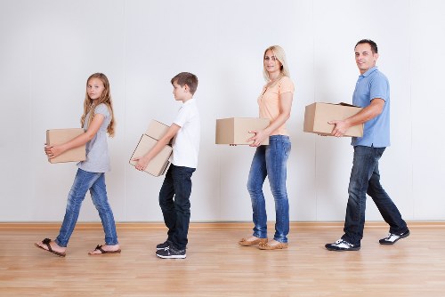 Fragile items carefully packed with protective materials in Edgware